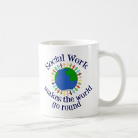 El trabajo social inspirador hace que el mundo gir