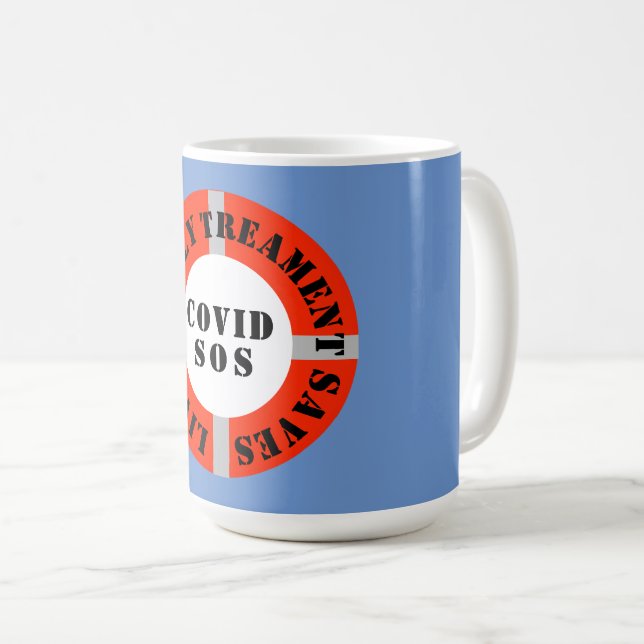 Taza De Café El tratamiento temprano salva vidas (Anverso derecho)