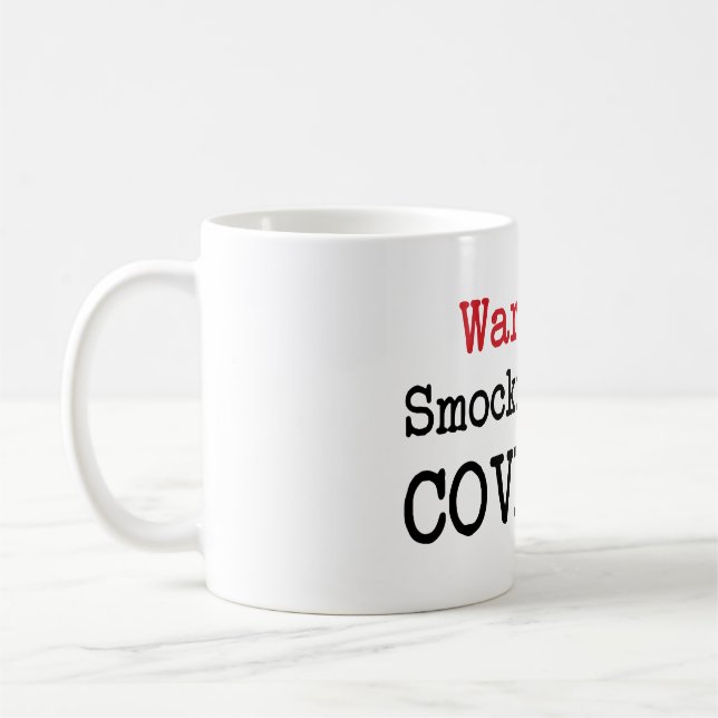 Taza De Café El triunfo caliente de cuidado de Smocking Covfefe (Izquierda)