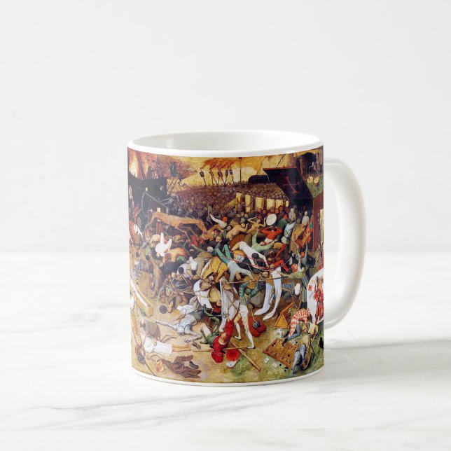 Taza De Café El triunfo de la muerte, Pieter Bruegel (Anverso derecho)