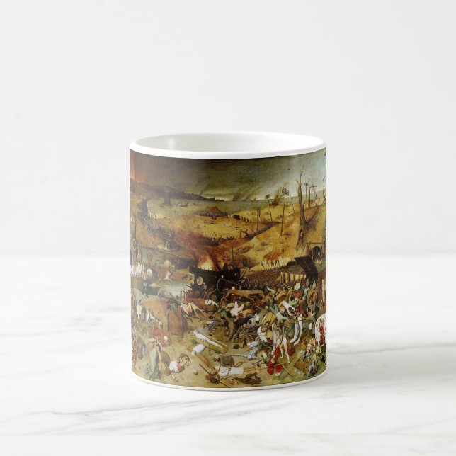 Taza De Café El triunfo de la muerte: Pieter Brueghel, el ancia (Centro)