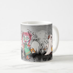 Taza De Café El truco o los tratantes espantosamente adorables 