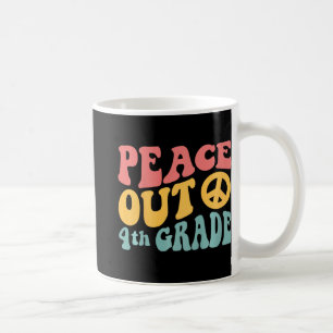Taza De Café El último día de los 4 de la serie "Peace Out", un