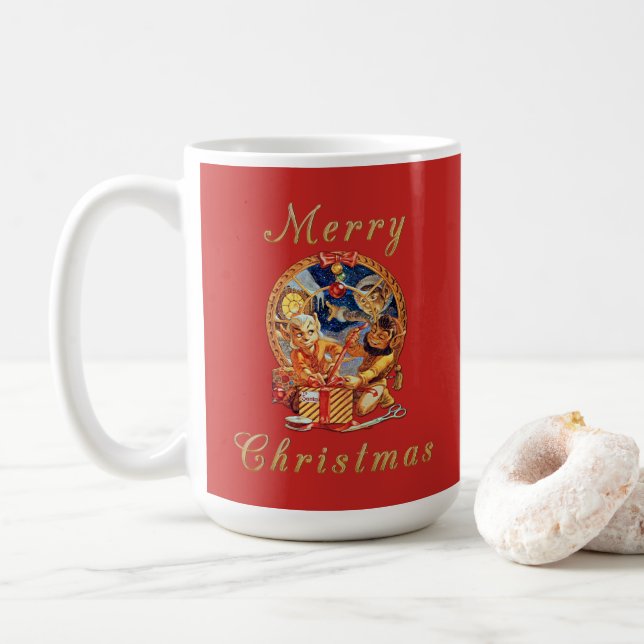 Taza De Café El último paquete (Con donut)