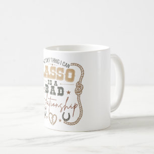 Taza De Café El único diseño divertido del oeste que puedo enla