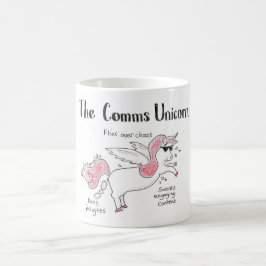 Taza De Café El unicornio de los comms