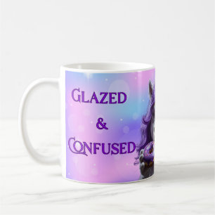 Taza De Café El unicornio glacial y confuso