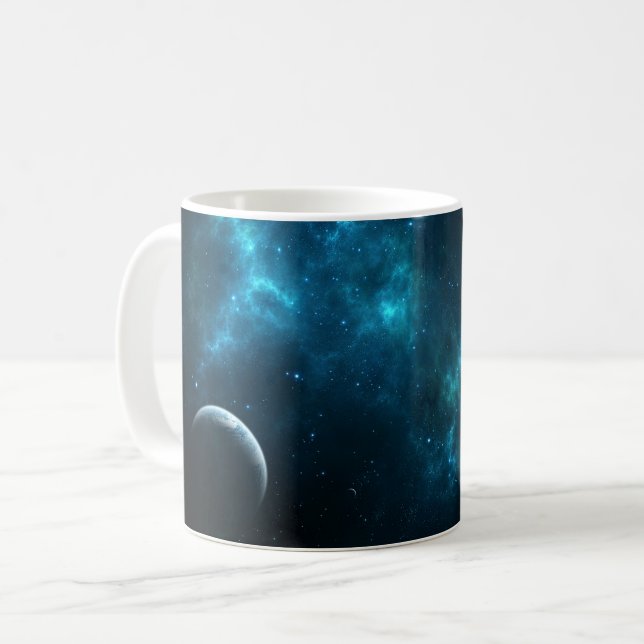 Taza De Café El universo (Anverso izquierdo)