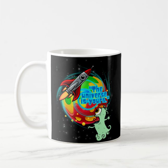 TAZA DE CAFÉ EL UNIVERSO ES TUYO (Izquierda)