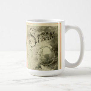 Taza De Café El vapor funciona con el mundo 1904