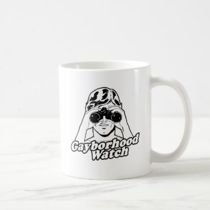 Taza De Café El Vecindario Gay de Vigilancia