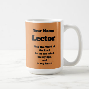 Taza De Café El Venerable Beda predicando (P 008; Oración)