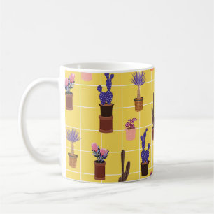 Taza De Café El verano brillante lindo Cactus en muchos tipos d