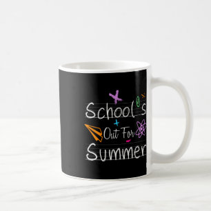 Taza De Café El Verano De Las Escuelas Feliz Día Pasado De Los