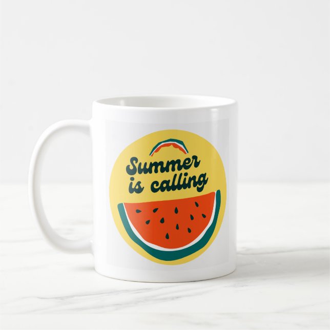 Taza De Café El verano llama (Izquierda)