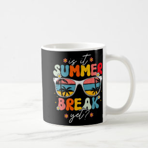 Taza De Café El Verano Rompe Con El Maestro El Día Pasado De La