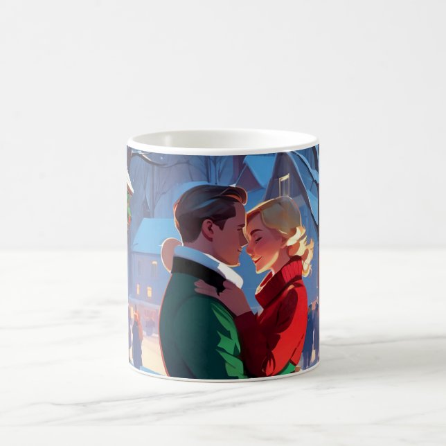Taza De Café El verdadero amor hacia los Navidades - Coffee Mug (Centro)