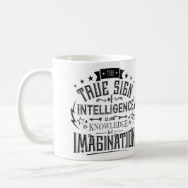 Taza De Café El Verdadero Rótulo De La Inteligencia