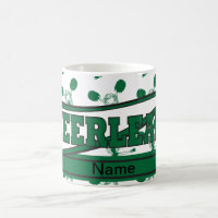 El verde oscuro personifica a los animadores Mugs
