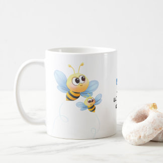 Taza De Café El verso lindo de la biblia de las abejas embroma