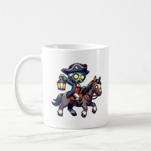 Taza De Café El viaje de Zombie Paul Revere