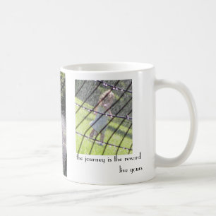 Taza De Café el viaje es la recompensa - viven el suyo