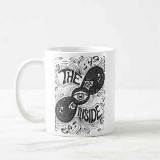 Taza De Café El Viaje Está Dentro - Psicodélica Tercer Visión