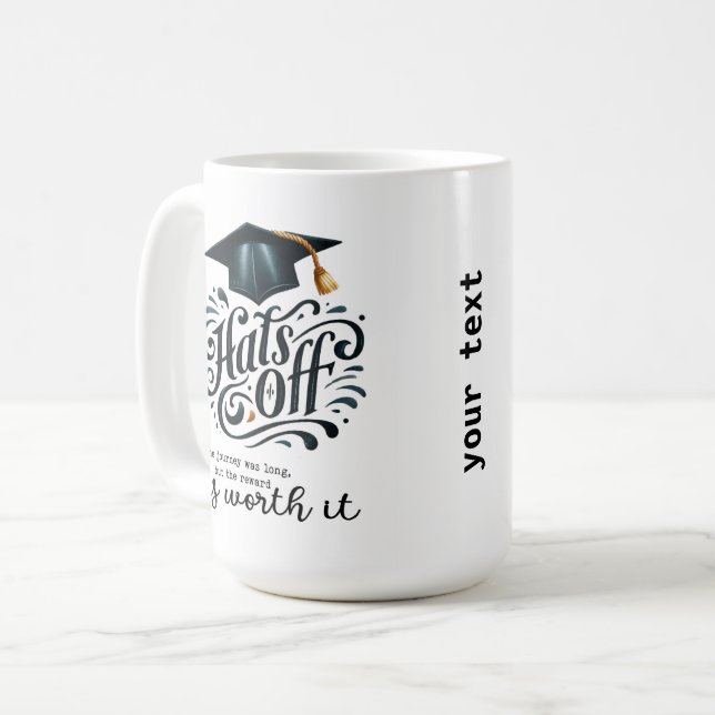 Taza De Café El viaje fue largo (Anverso izquierdo)