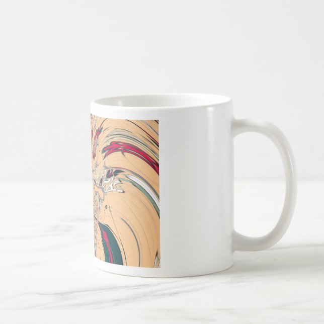 Taza De Café El vibrante Kaleidoscope africano: Un delicioso vi (Derecha)
