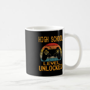 Taza De Café El videojugador sin bloquear de nivel secundario v
