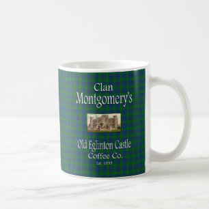 Taza De Café El viejo café del castillo de Eglinton de Clan Mon