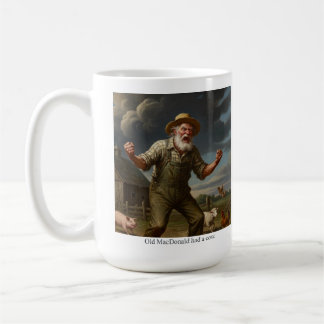 Taza De Café El viejo MacDonald tenía una vaca.