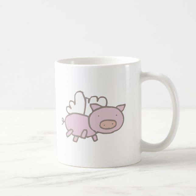 Taza De Café El volar guarro (Derecha)