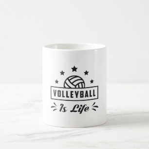 Taza De Café El Voleibol Es Regalo De Voleibol De Playa Deporti