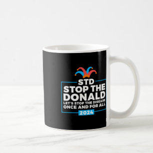 Taza De Café El votante demócrata Donald Anti Trump
