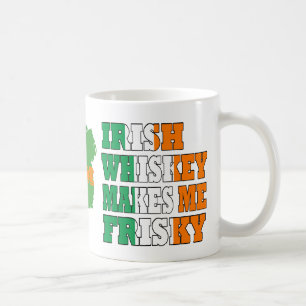 Taza De Café El whisky irlandés me hace friki