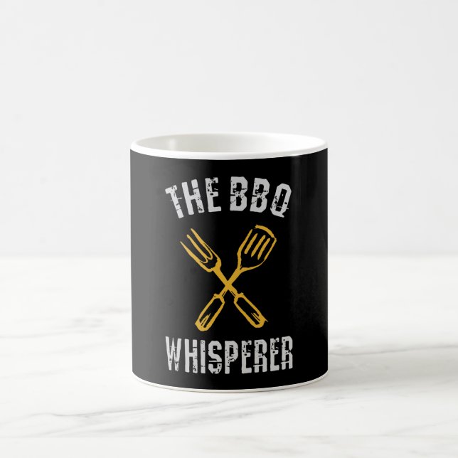 Taza De Café El Whisperer de BBQ (Centro)