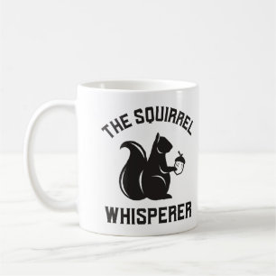 Taza De Café El Whisperer de la ardilla   Squirrel Lover