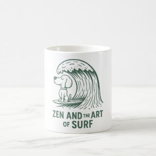 Taza De Café El zen y el arte del surf