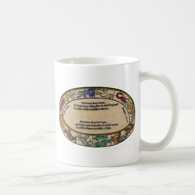 Taza De Café El zodiaco, 1496 (Derecha)