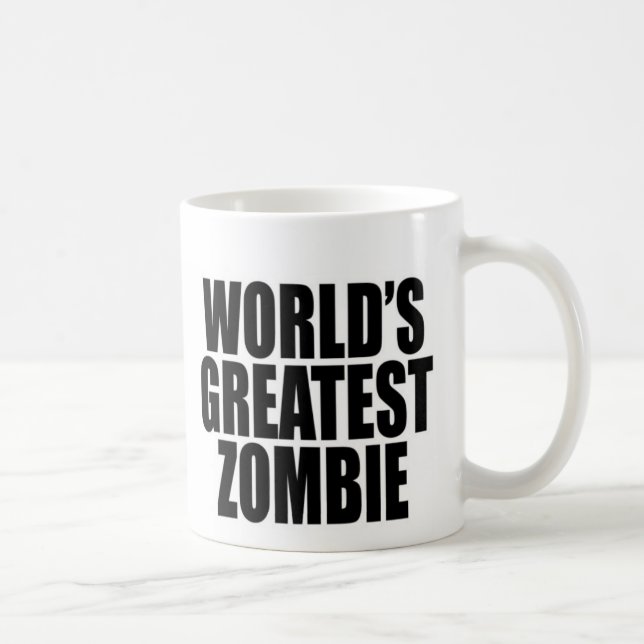 Taza De Café El zombi más grande del mundo (Derecha)