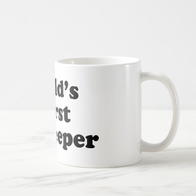 Taza De Café el zookeeper peor del mundo (Derecha)