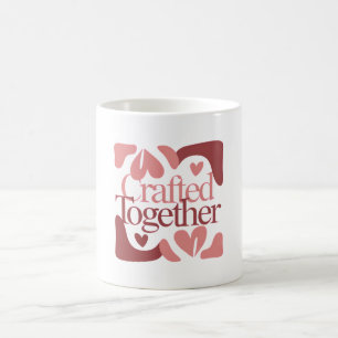 Taza De Café Elaboradas Juntas Día de San Valentín Mujeres