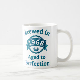 Taza De Café Elaborado en 1968, edad de la perfección