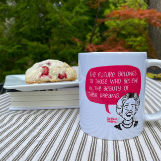 Taza De Café Eleanor Roosevelt mug