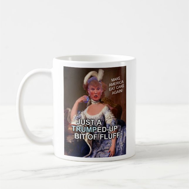 Taza De Café Elección anti 2016 de Donald Trump Marie Antonieta (Izquierda)