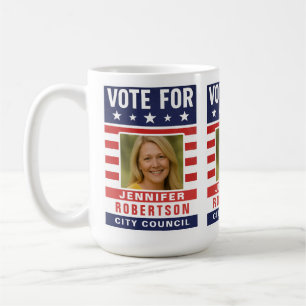 Taza De Café Elección de Campaña Personalizada
