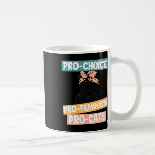 Taza De Café Elección de Gato Feminista Madre Derechos Reproduc