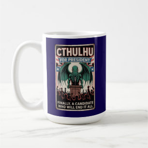 Taza De Café Elecciones Cthulhu 2028
