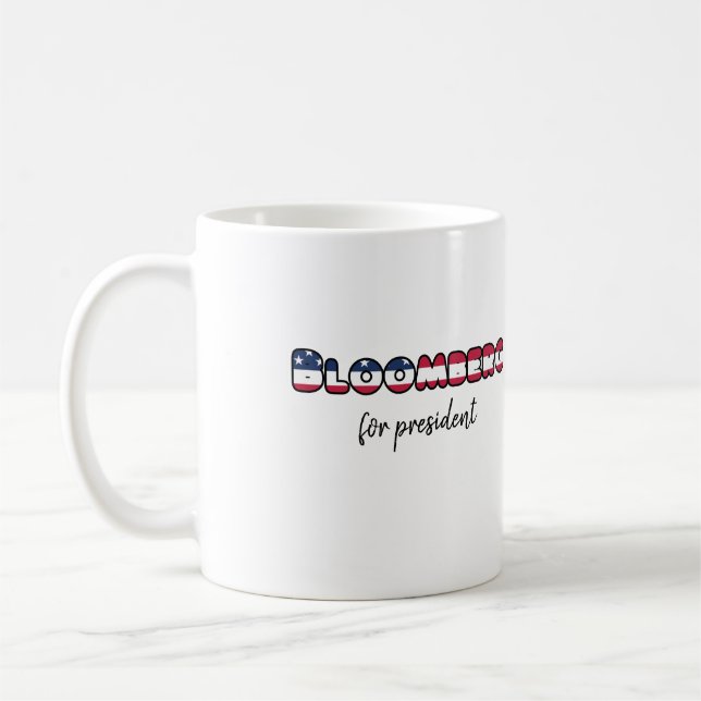 Taza De Café Elecciones de Bloomberg 2020 (Izquierda)